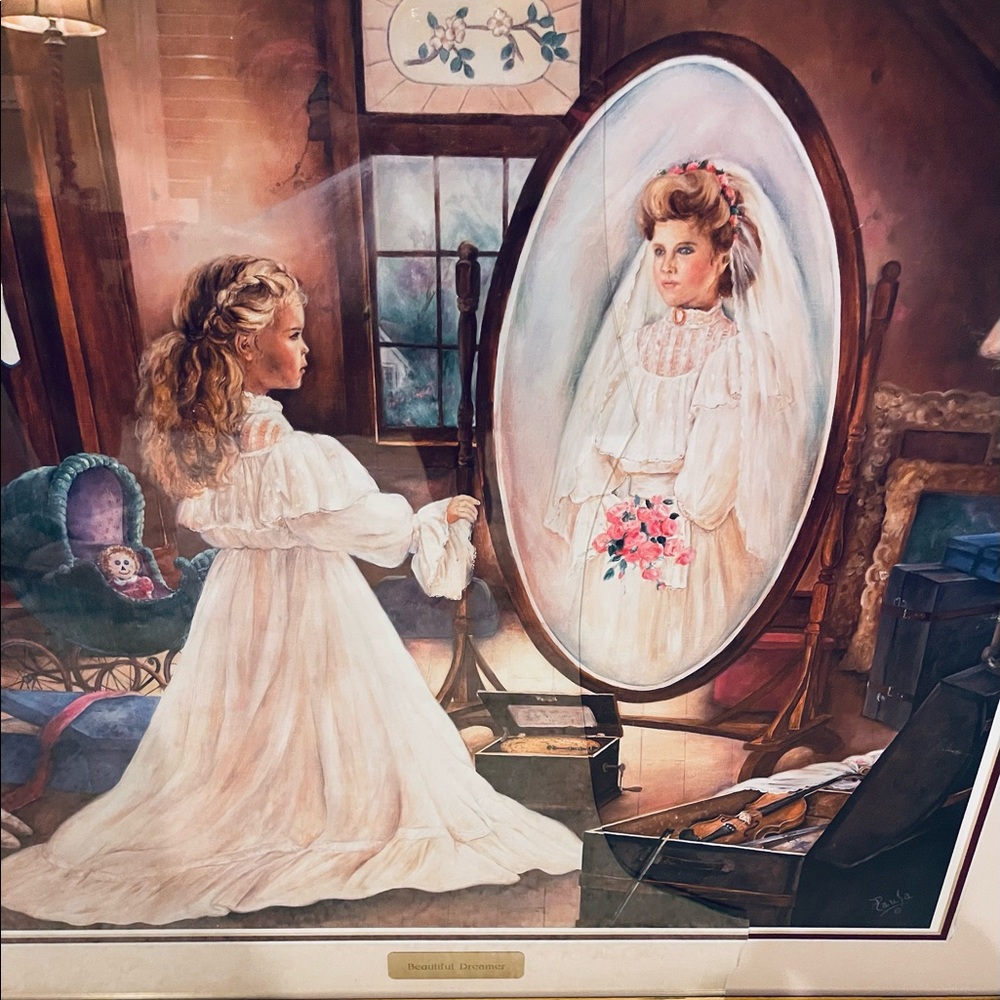 Paula Vaughan, LIMITED EDITION PRINT, “BEAUTIFUL DREAMER”, 683/750